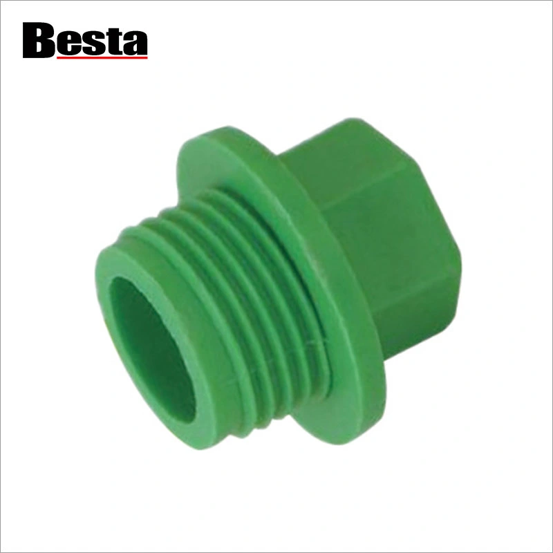 PPR Plastic Fitting Thread Plug - zavedení závitových zátek